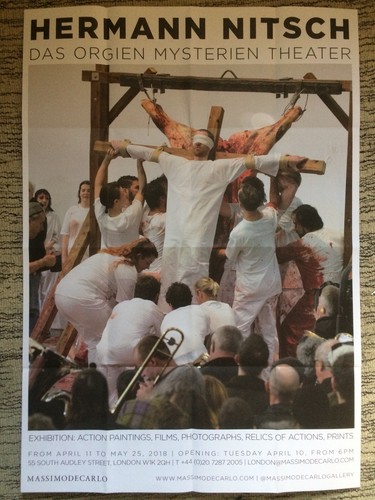 Hermann nitsch invito - hermann, invito/poster