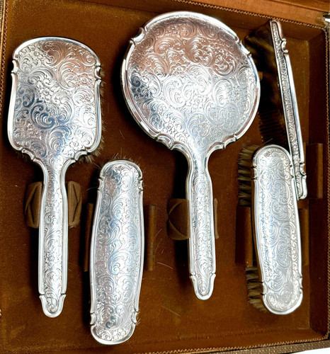 Set parrucchiere argento - da,
