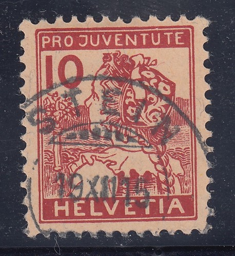 Svizzera 1915 pro juventute - svizzera,