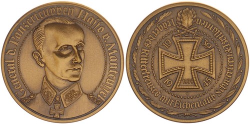 Medaglia brd hermann balck - medaglia,
